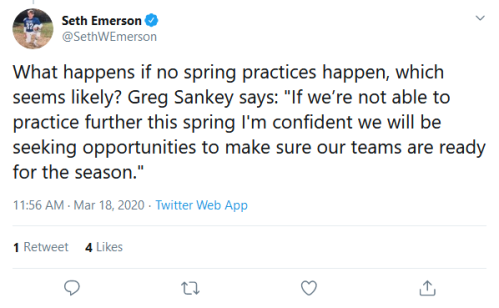 Screenshot_2020-03-18 Seth Emerson on Twitter What happens if no spring practices happen, which seems likely Greg Sankey sa[...]